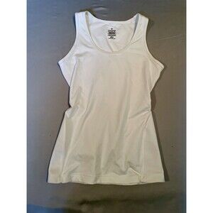 Tommy Copper Compression Shirt Women Size Large White Zinc Copper Infused